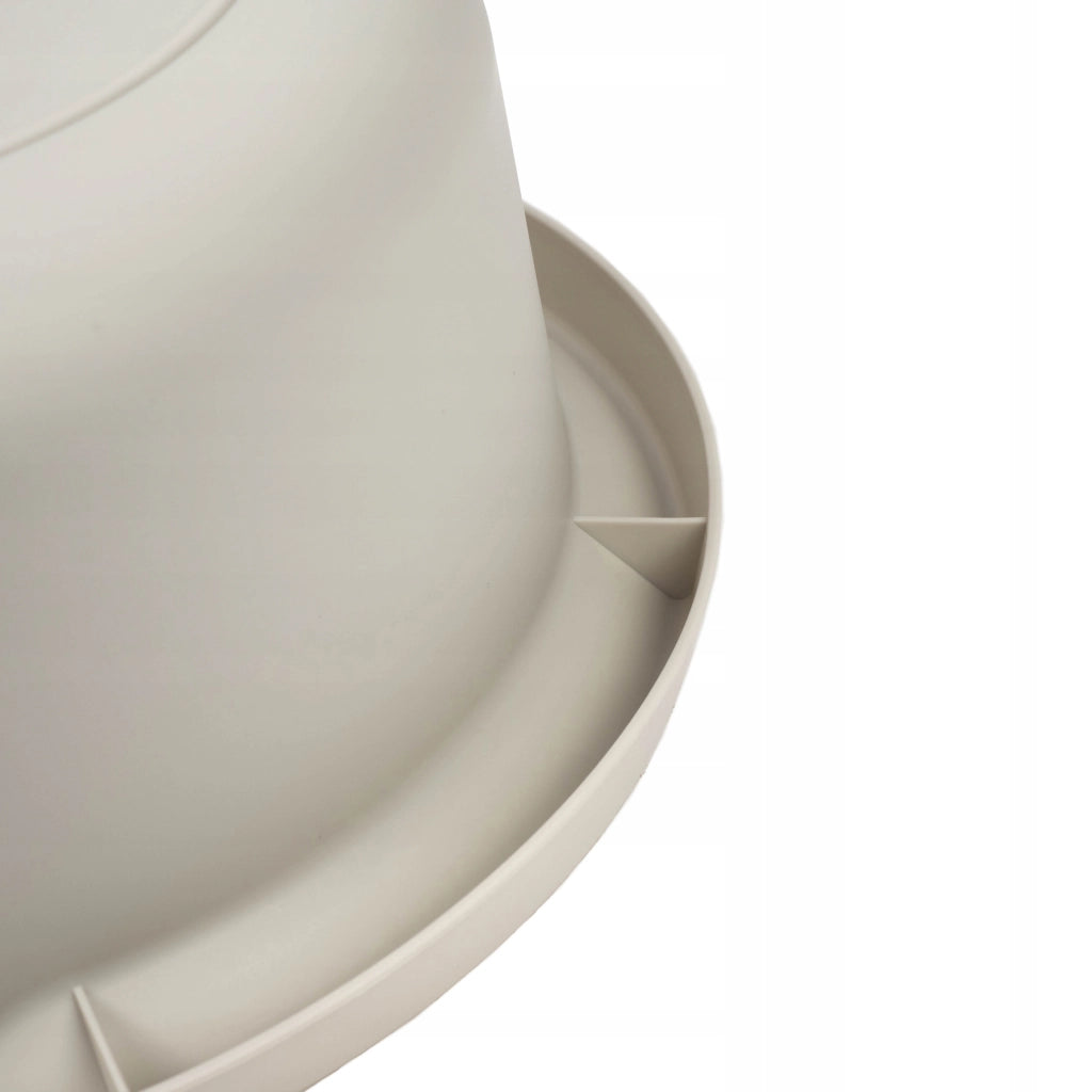 Bacinella per bucato KADAX, 2 litri, in plastica, rotonda, colore bianco.