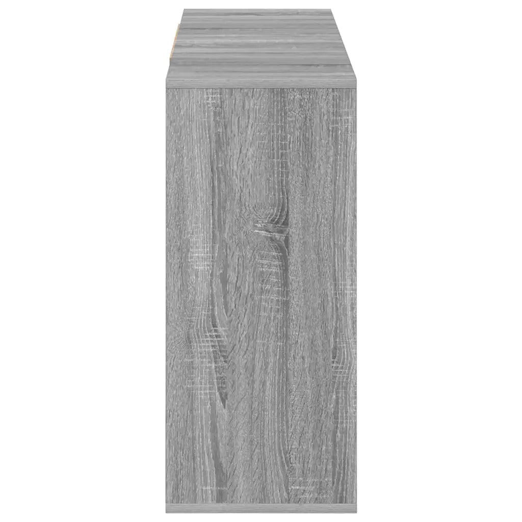 Credenza-Buffet-Armadio da cucina Grigio Sonoma 120x30x75 cm in Truciolato
