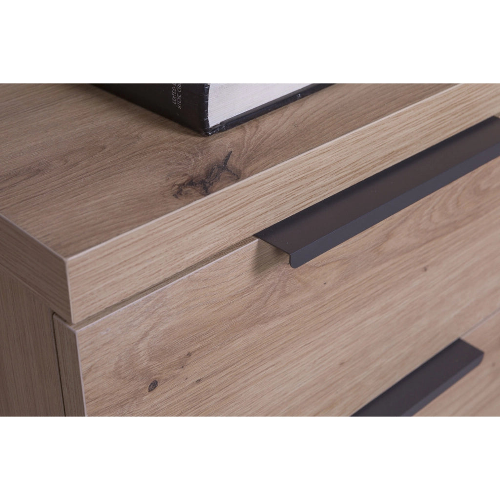 Scrivania con 1 anta e 4 cassetti H 77.80 x L146.00 x P60.10 cm