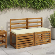 Cuscino per panchina SOEST 100% Poliestere Crema 948766