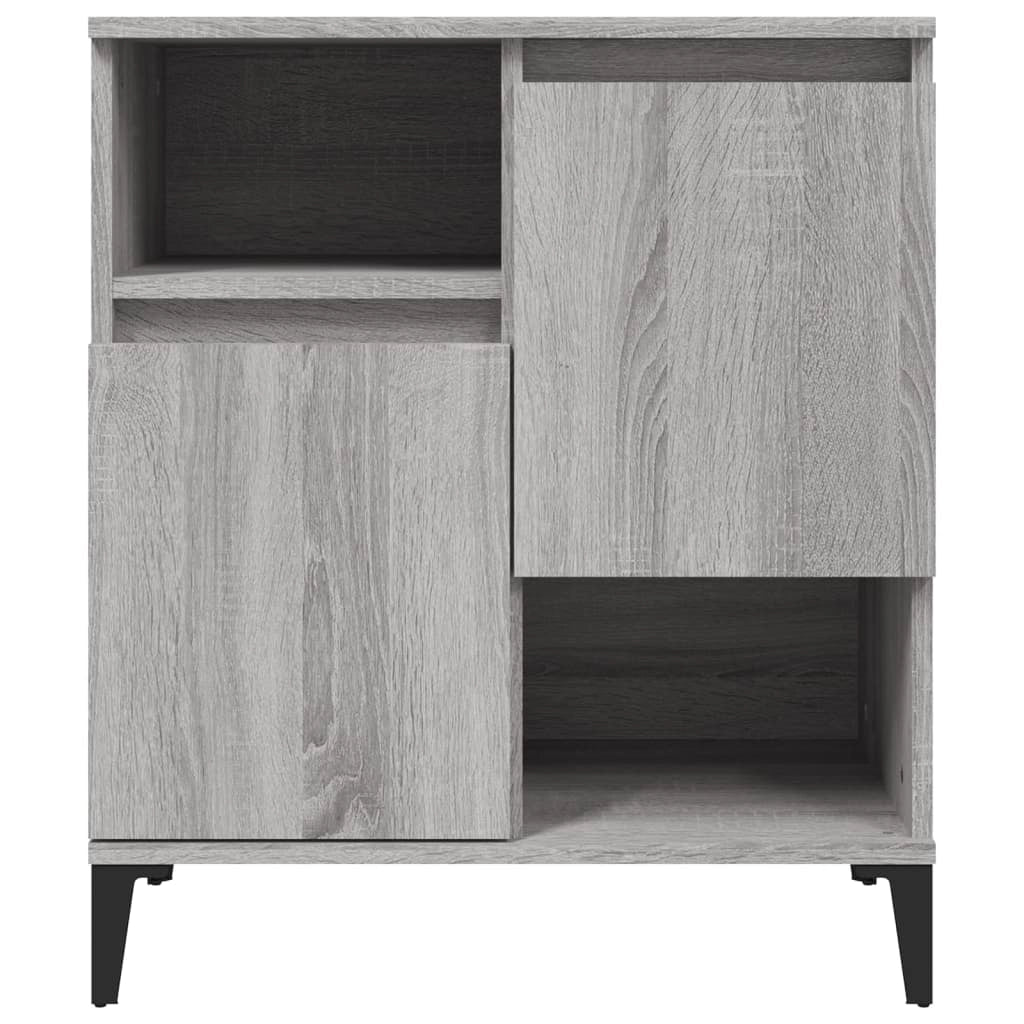 Buffet credenza cassettiera armadio mobile contenitore organizer cucina soggiorno Sonoma 60 x 35 x 70 cm legno ingegnerizzato grigio 02_0036398