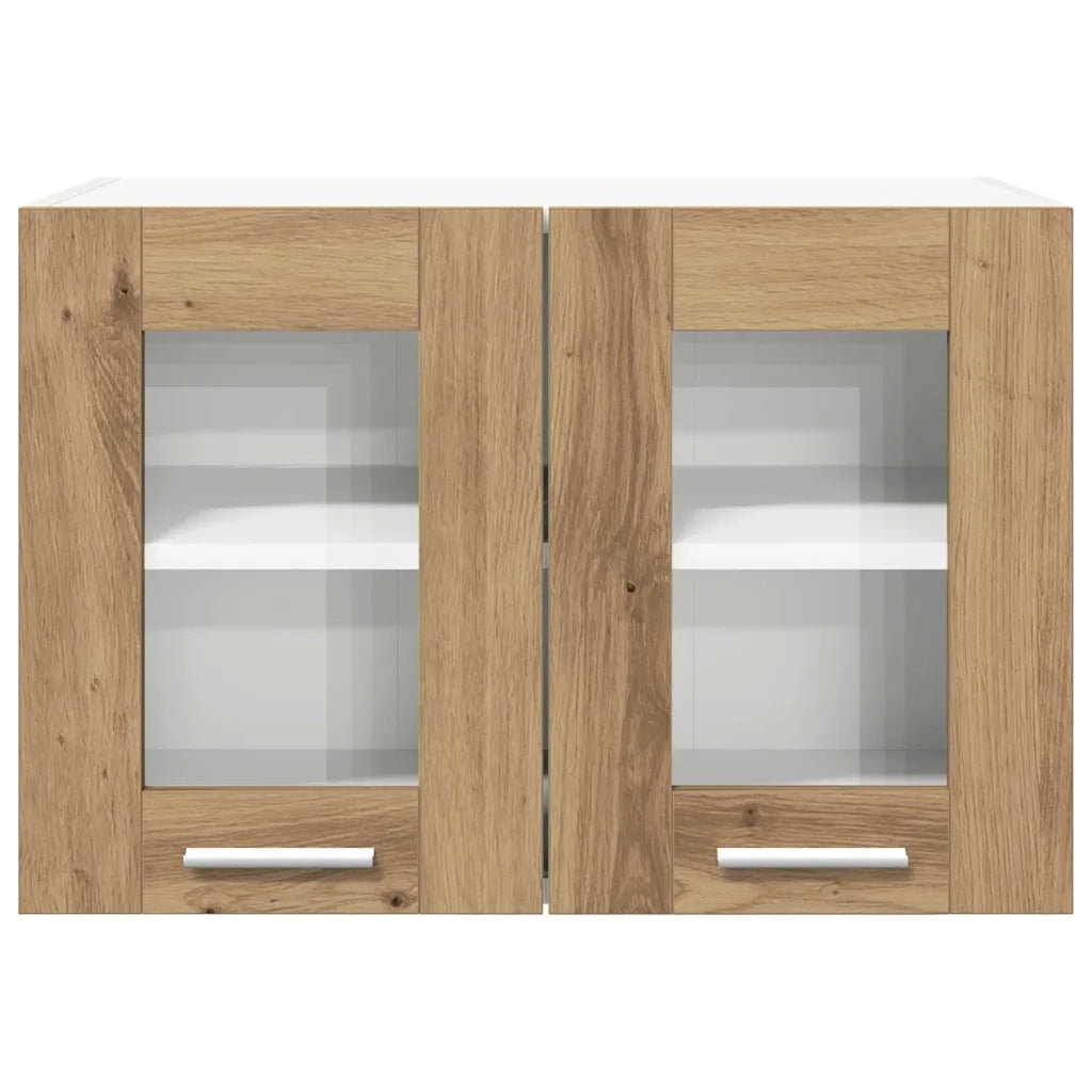 Armadio pensile Riga 2 pcs Rovere artigianale 60 x 31 x 40 cm