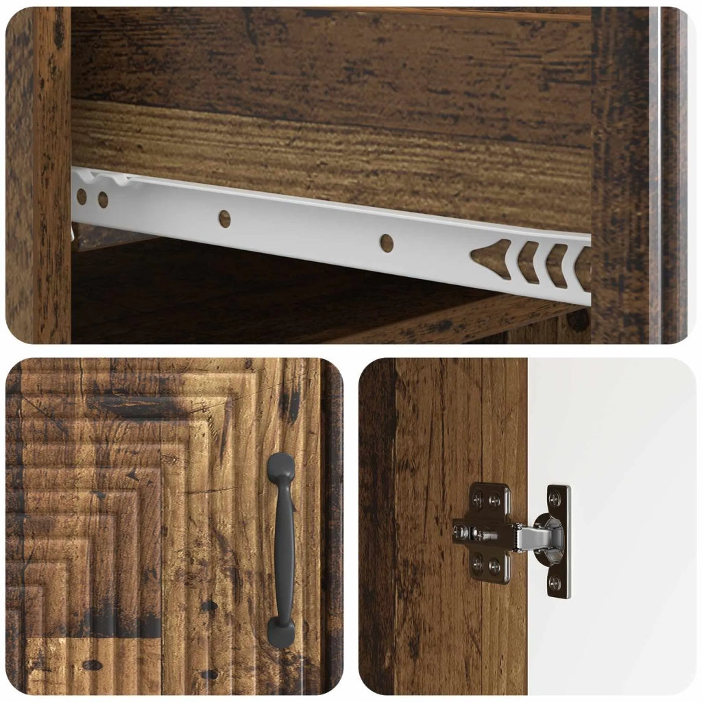 Credenza Legno antico 66 x 34,5 x 89,5 cm Legno ingegnerizzato 894873