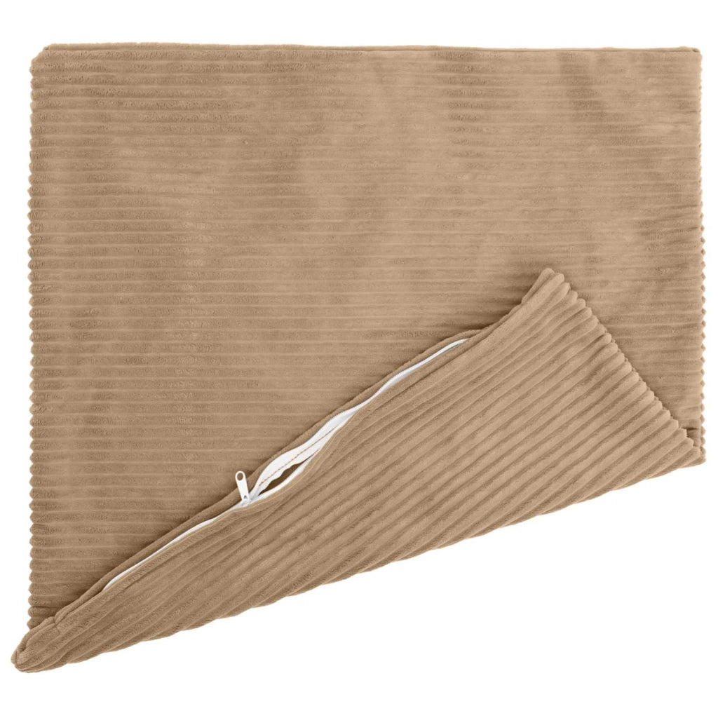 Federa 2 pcs HEERLEN Marrone 70 x 70 cm corduroy 913275