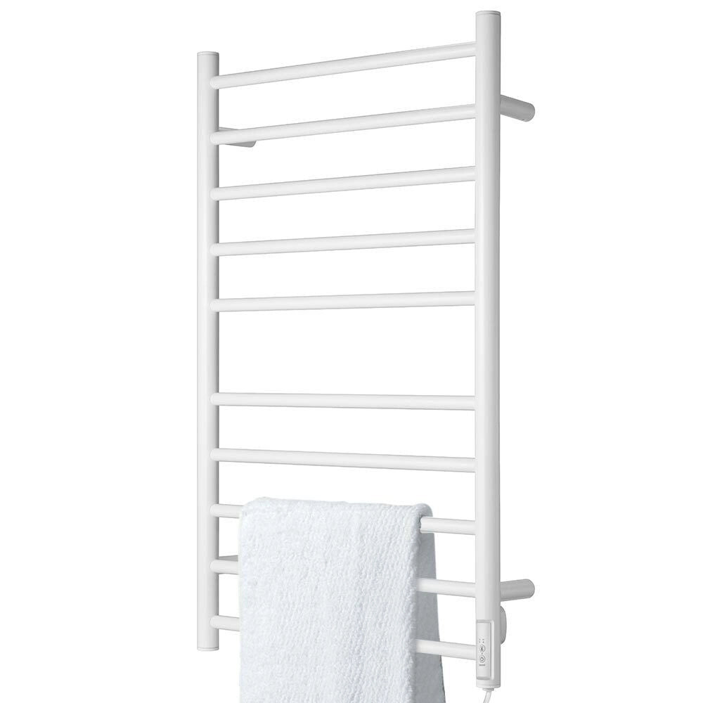 Scaldasalviette Termoarredo Elettrico Bagno Asciugabiancheria 10 Elementi Bianco