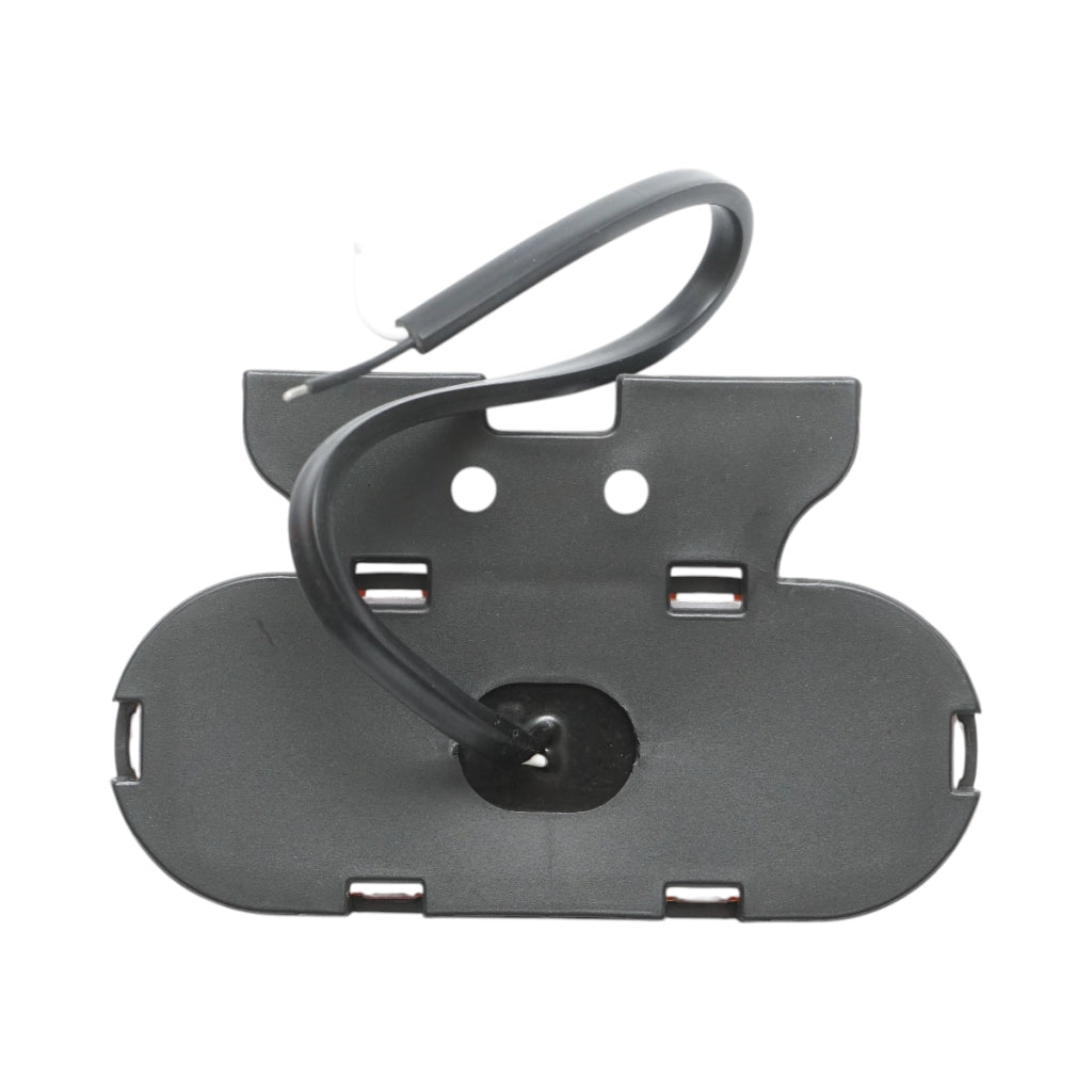 Luce di posizione laterale ovale a LED 12-24V gialla con supporto 121x47x19mm Breckner Germany