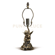 SOLO BASE PER LAMPADA DA TAVOLO ANGELO IN ZAMA H.45 1 LUCE ATTACCO E27 PER COLLEZIONE TULIPANO