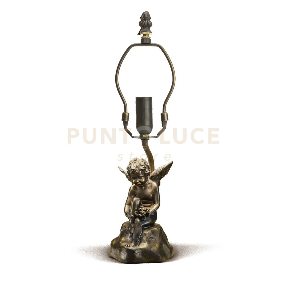 SOLO BASE PER LAMPADA DA TAVOLO ANGELO IN ZAMA H.45 1 LUCE ATTACCO E27 PER COLLEZIONE TULIPANO
