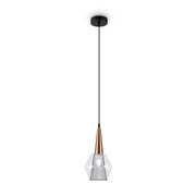 Maytoni Lampadario Moderno Copita 1 luce E14 oro metallo vetro