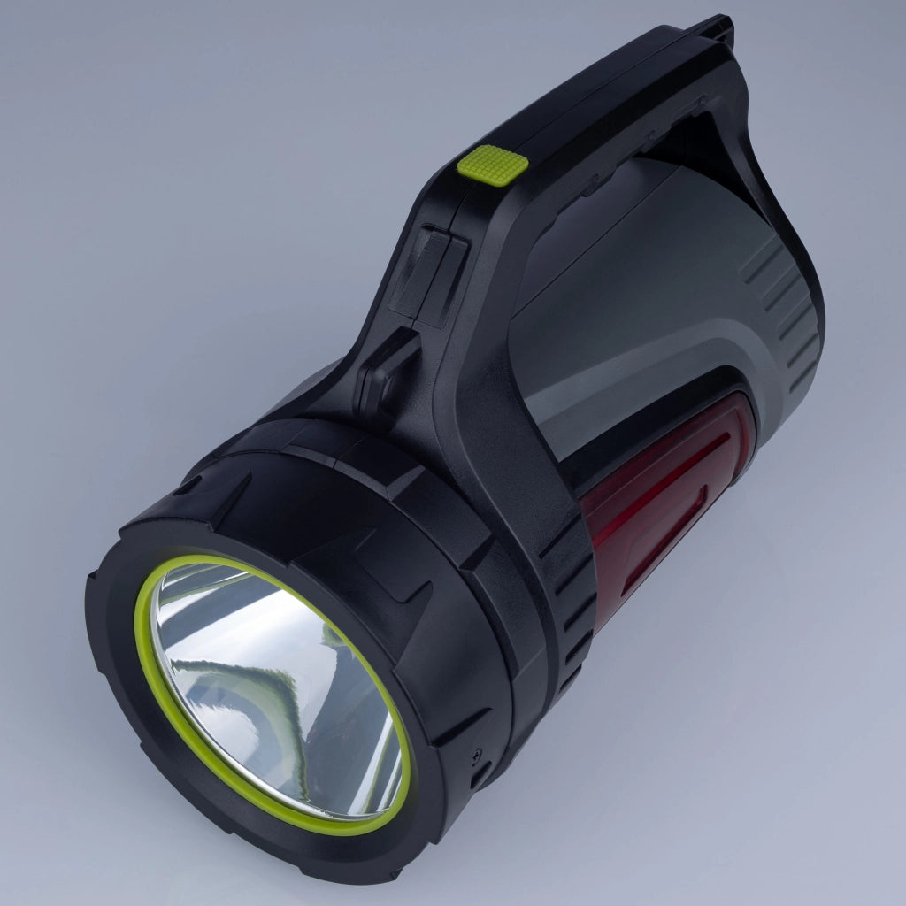 Torcia Riflettore Rosifx "Bilbo Baggins" – 1200 Lumen, Powerbank | Portata 800m, Impermeabile, 3 Modalità