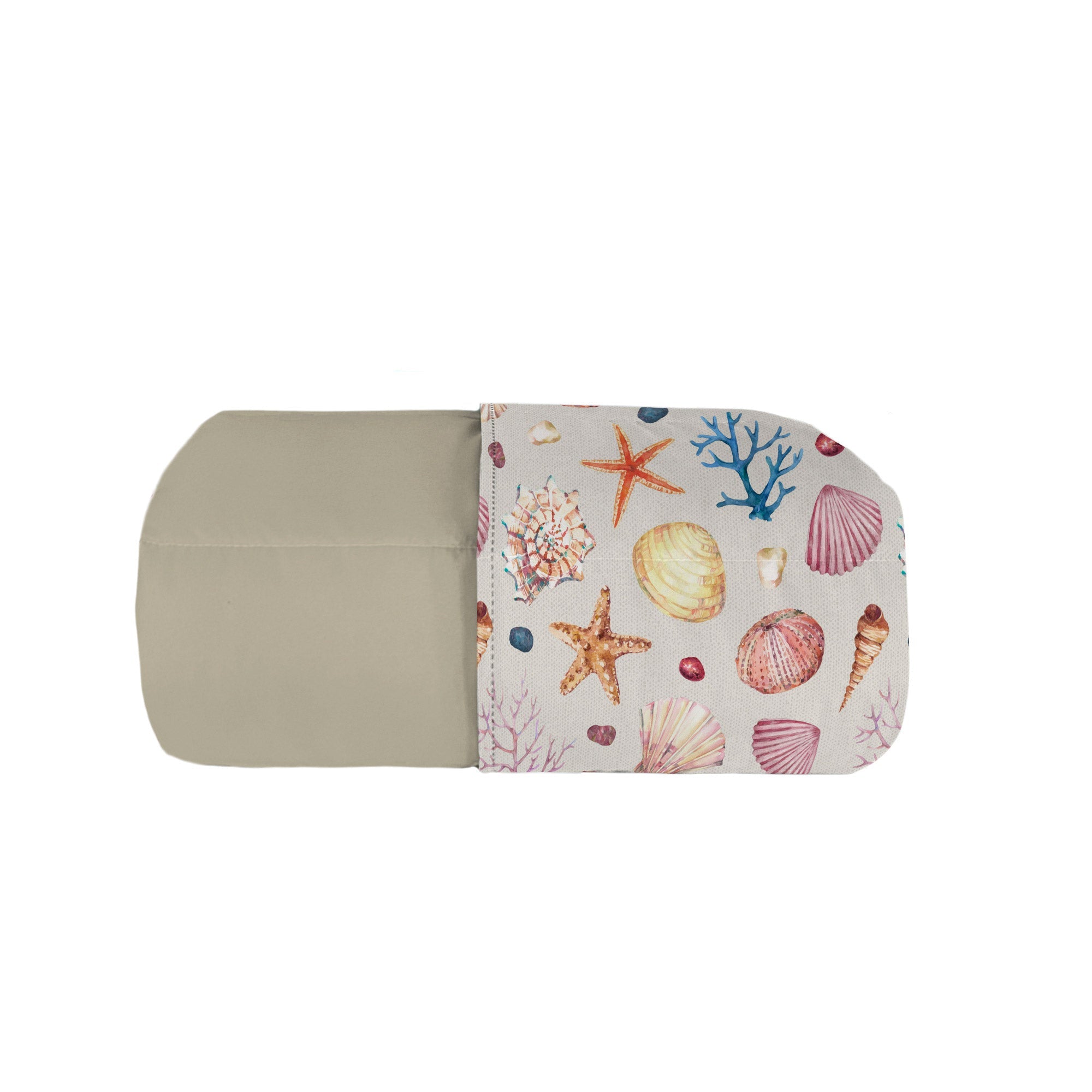 Trapuntino Matrimoniale 100gr con Stampa in Microfibra Marea