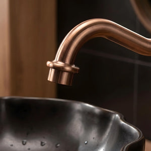 Rubinetto Da Lavabo Rea Bona Brush Copper High