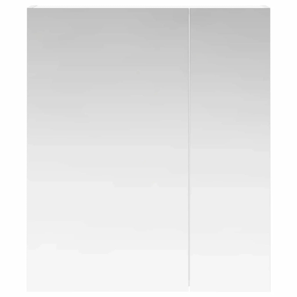 Mobiletto per specchio da bagno Bianco 60 x 14,5 x 70 cm 889055