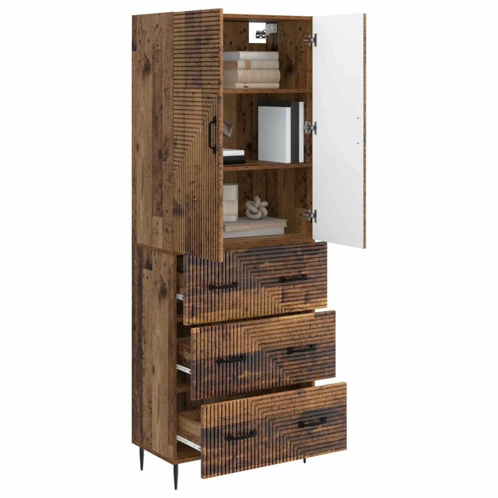 Set di armadi 2 pcs Legno antico 66 x 34,5 x 90 cm 3416644