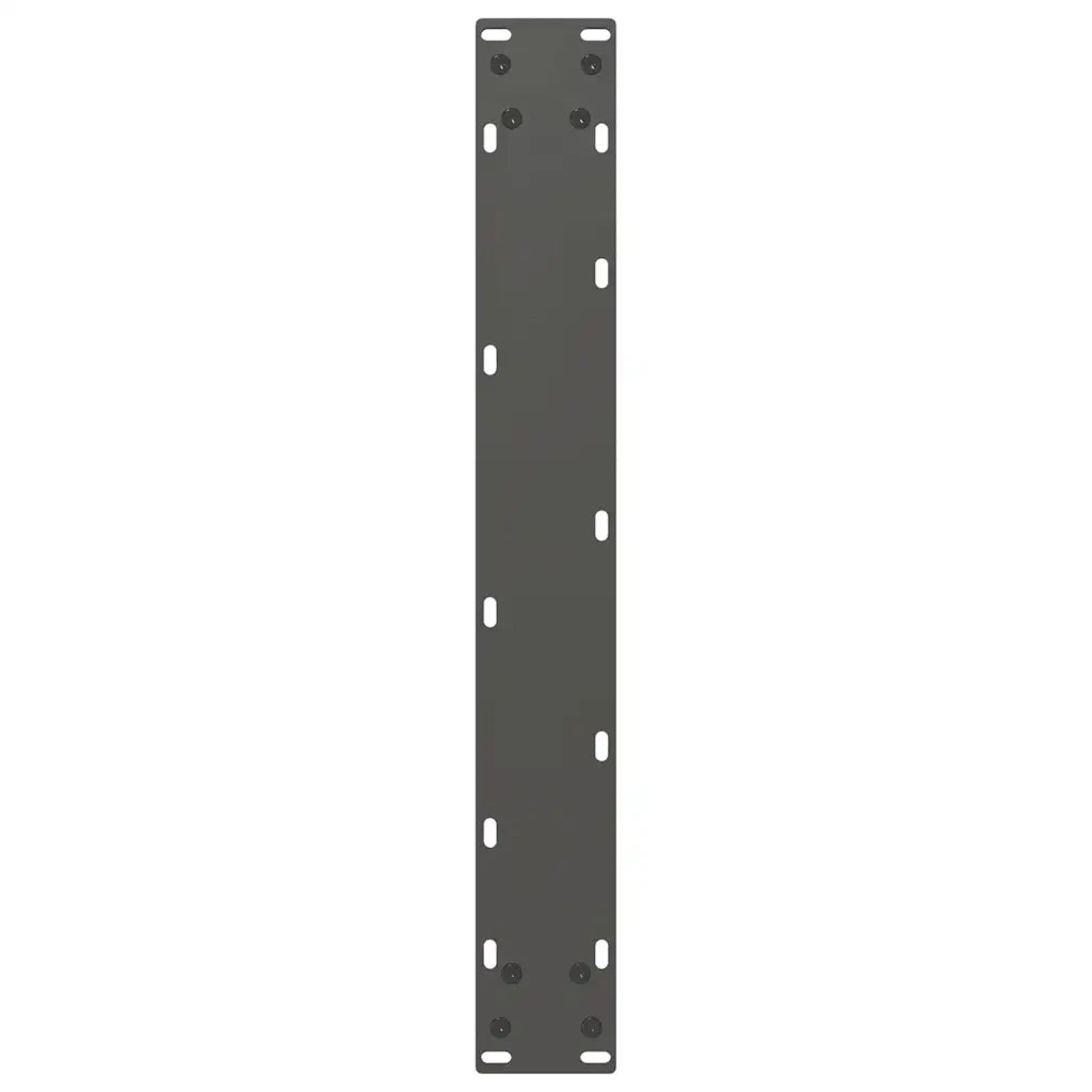 vidaXL Gambe per tavolo da bar a forma di U 2 pz Antracite 60x(110-111) cm Acciaio