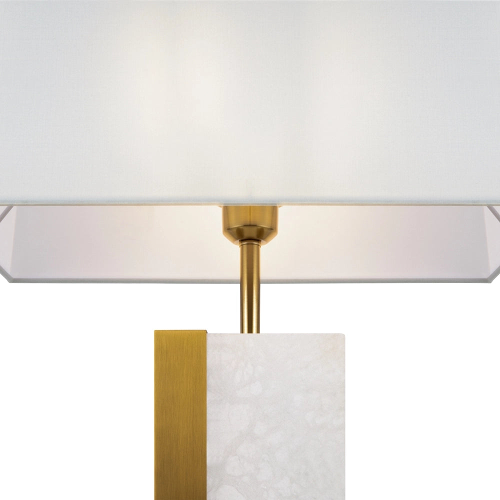 Lampada da tavolo Bianco paralume bianco Maytoni Z031TL-01BS