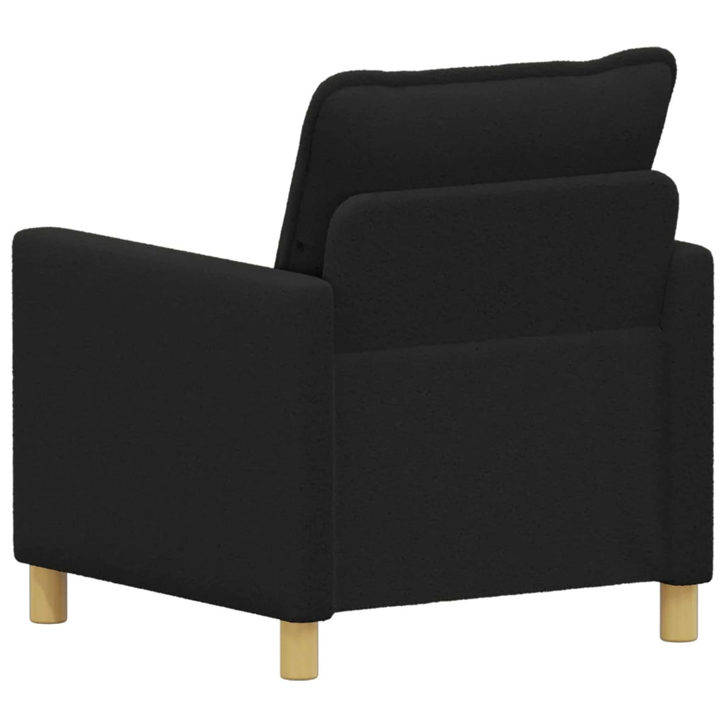 Divano Nero 76 x 81 x 87,5 cm Tessuto 42028769