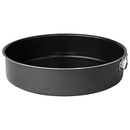 TORTIERA CON ANELLO 'BLACK LINE' Ø cm 32x7h - PENTALUX