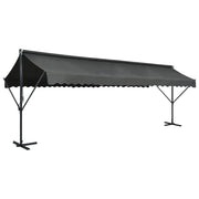 Tenda Parasole con Piedistallo 600x300 cm Antracite cod mxl 59692