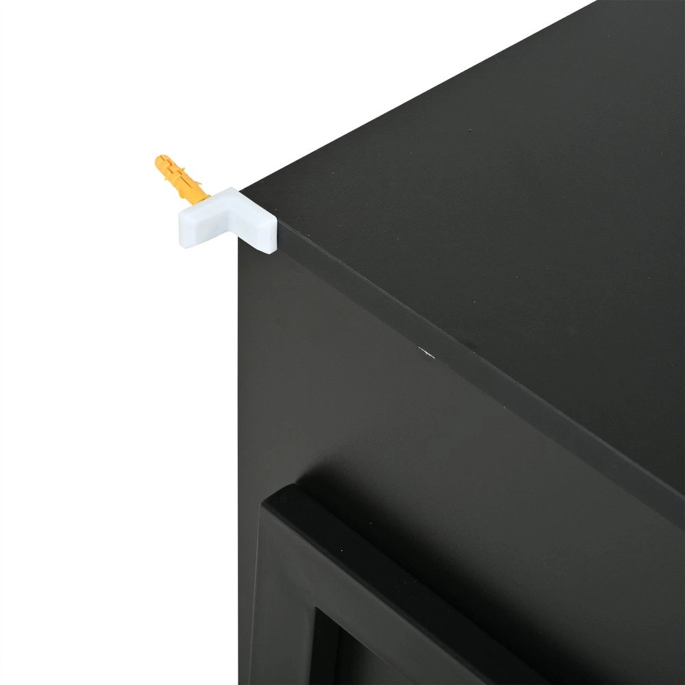 Mobile TV Lowboard ¨C Xylo ¨C Legno, 2 Ante, Vano Aperto, 175x39.5x53 cm
