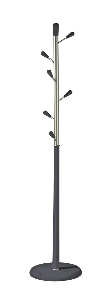 Attaccapanni Herdasa legno di faggio finitura grafite 190x37x37