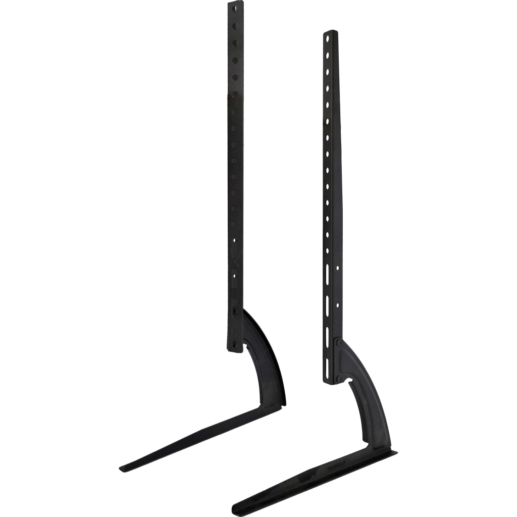 Piedistallo Doppio Universale per TV e Monitor da 23” a 75” – Base da Tavolo Regolabile