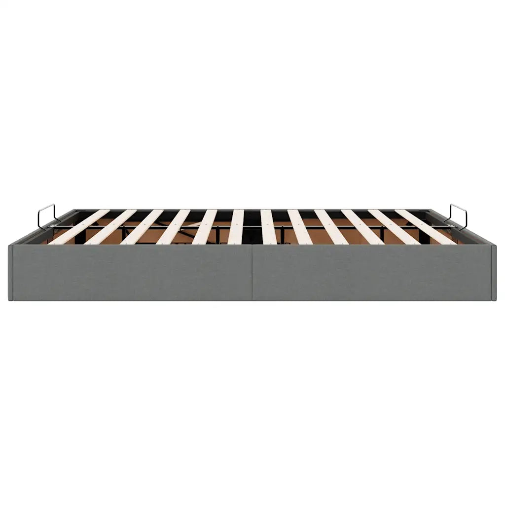 Struttura Letto Pouf senza Materasso 200x200 cm in Tessuto 3310904
