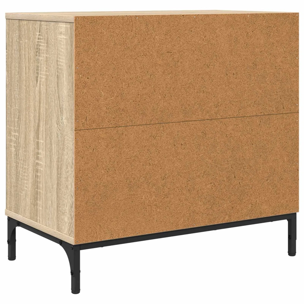 Comodino rovere sonoma 63.5 x 36 x 61 cm Legno multistrato 883466