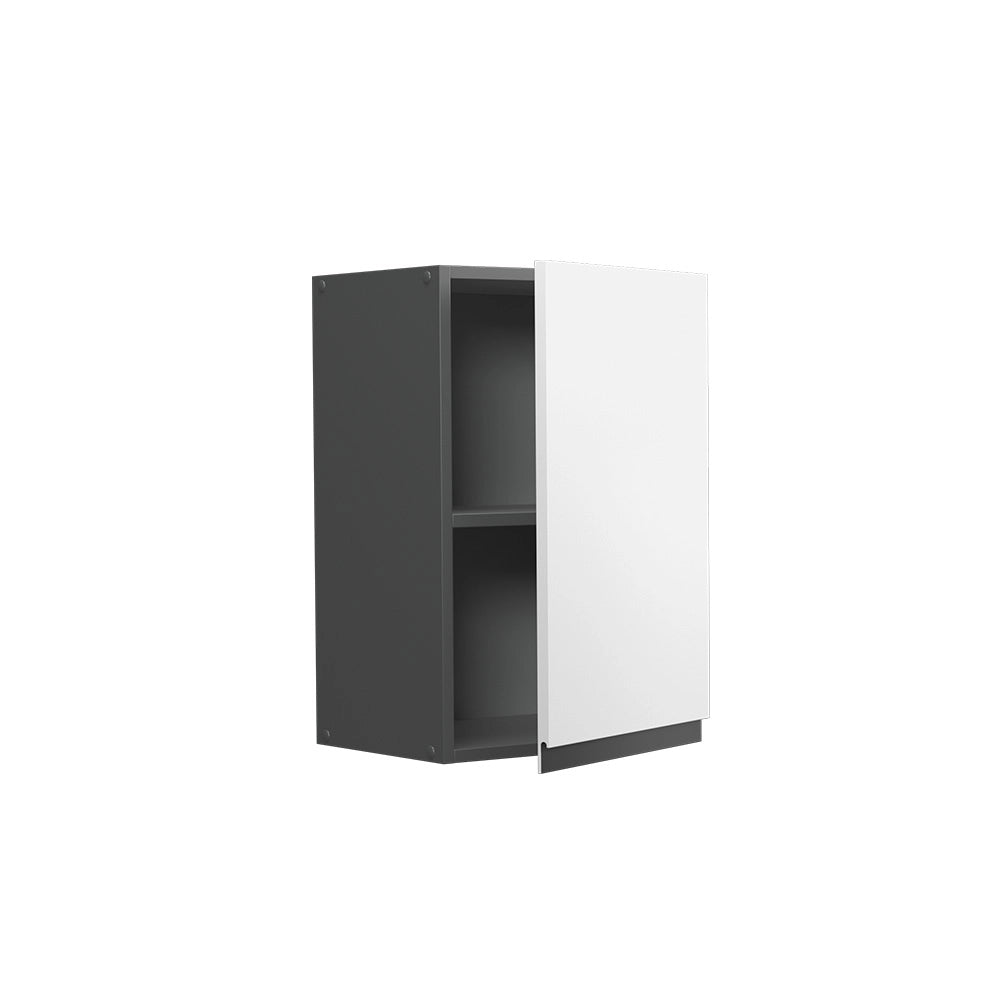 Vicco Pensile da cucina Bianco 40 cm Forma a J