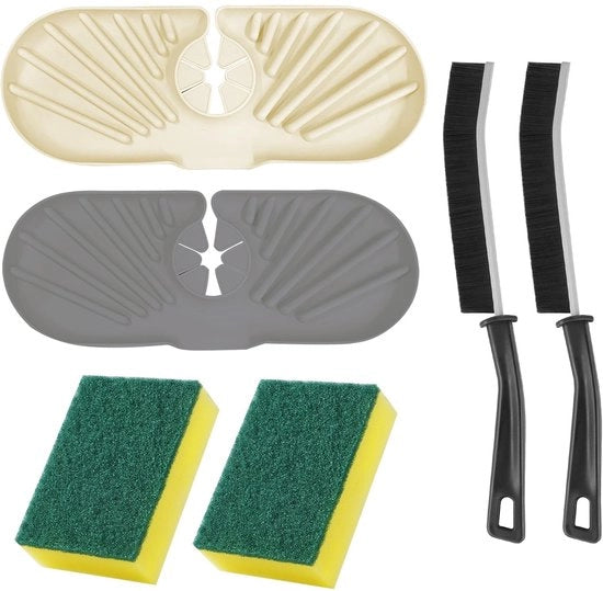 Spatoliera in silicone - Asciugamano per l'acqua del rubinetto - Asciugamano per cucina - Asciugamano per bagno - Asciugamano (x cm)