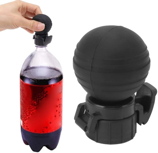 Deksel in Silicone per Frigidaire - Lekvrij - Mantieni la Freschezza - Resistenti alla Lavastoviglie - Efficienza nel Conservare il Carbonato - Peso Leggero 27 g - Coperchio per Bevande