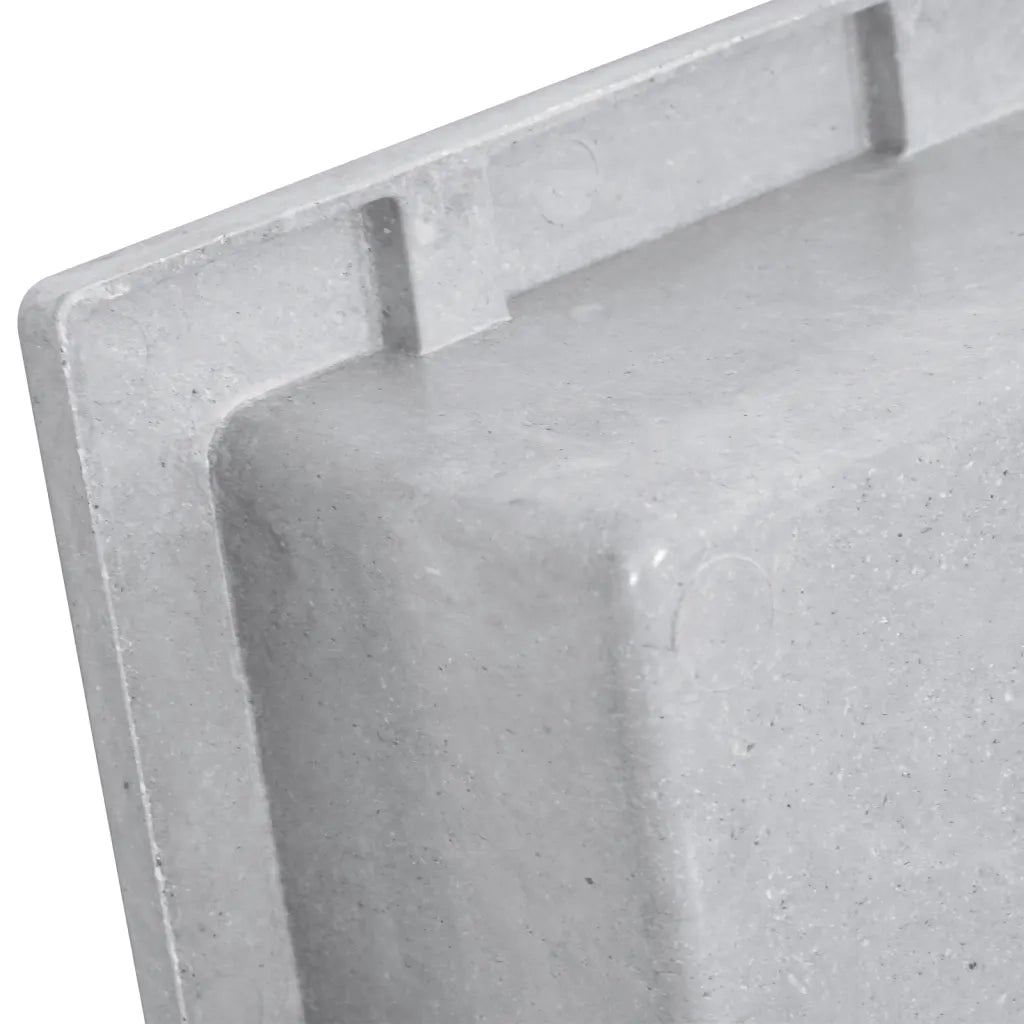 Nicchia da Doccia in Grigio Opaco 41x51x10 cm 151392