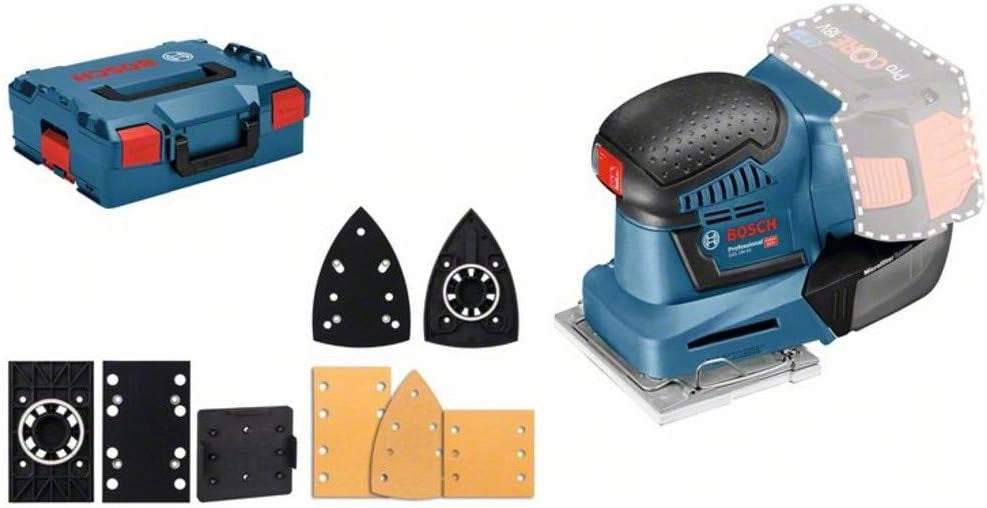 Bosch Professional 06019D0201 Levigatrice Orbitale, Blu