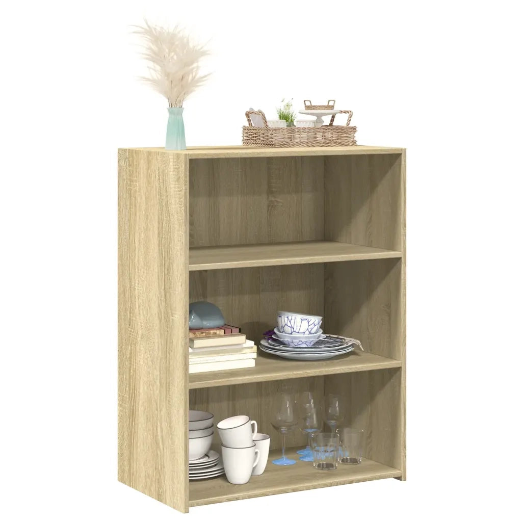 Credenza Rovere Sonoma 70x41x93 cm in Legno Multistrato 846371