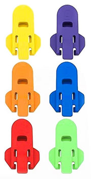 Set di Apri Bicchieri a Mano 6 Pezzi - Manuale - Manico Ergonomico - Anello di Sicurezza - Sostenibile - Apertura Bicchieri Facile - Set di Apri Bicchieri a Mano