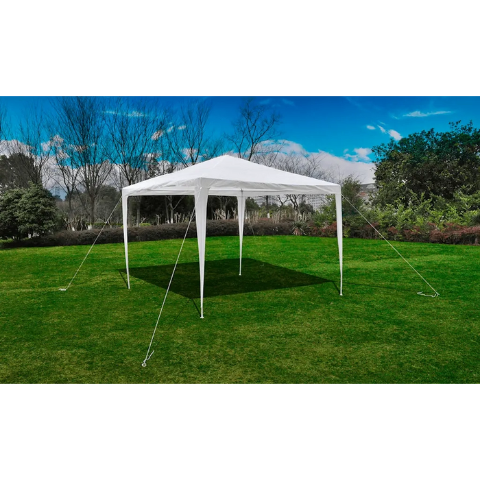 Gazebo da Esterno 3x3 m con Tetto a Piramide per Feste 90332