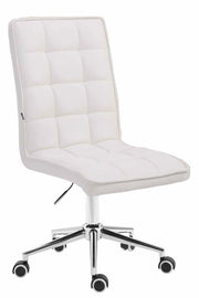 Sedia ufficio PEKING V2 in similpelle bianco