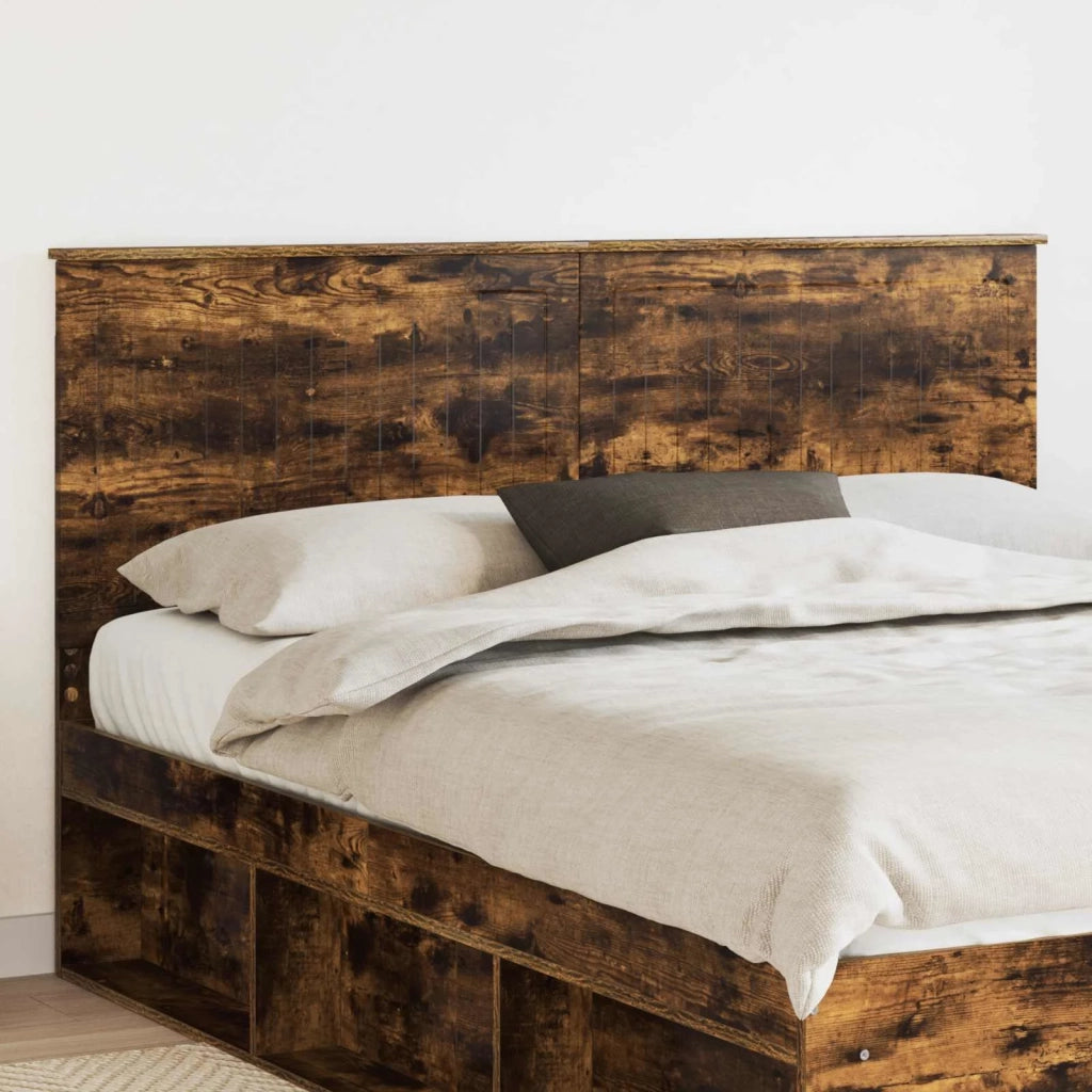 Testiera | Testata con Testiera | Testata Rovere fum¨¦ 160 cm Legno multistrato