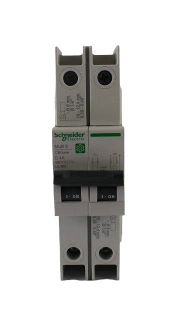 Interruttore magnetotermico 2x4A 10KA CURVA D UL Schneider Electric