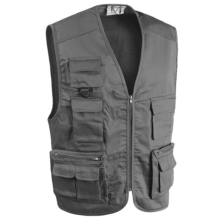 GILET DA LAVORO 'STAR' taglia XXL - grigio  - SOTTOZERO