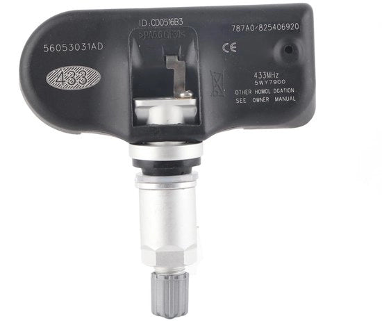 Sensore di Pressione Gomme 100% Nuovo - Sensore TPMS - Per Dodge Avenger/Caliber/Journey - ABS - 1 Pezzo - 44g - Monitor di Pressione Gomme