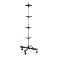 Carrello porta gomme con cerchi max 100 kg 225 mm Supporto per 4 pneumatici