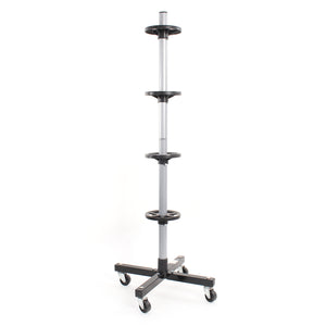 Carrello porta gomme con cerchi max 100 kg 225 mm Supporto per 4 pneumatici