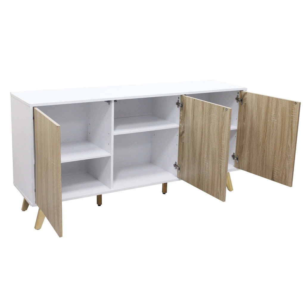 Madia Moderna con tre ante in Legno Composito cm 150x39 5x75 - WILLO