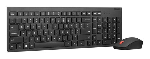 Lenovo 4X31R64467 tastiera Mouse incluso Universale RF Wireless Tedesco Nero