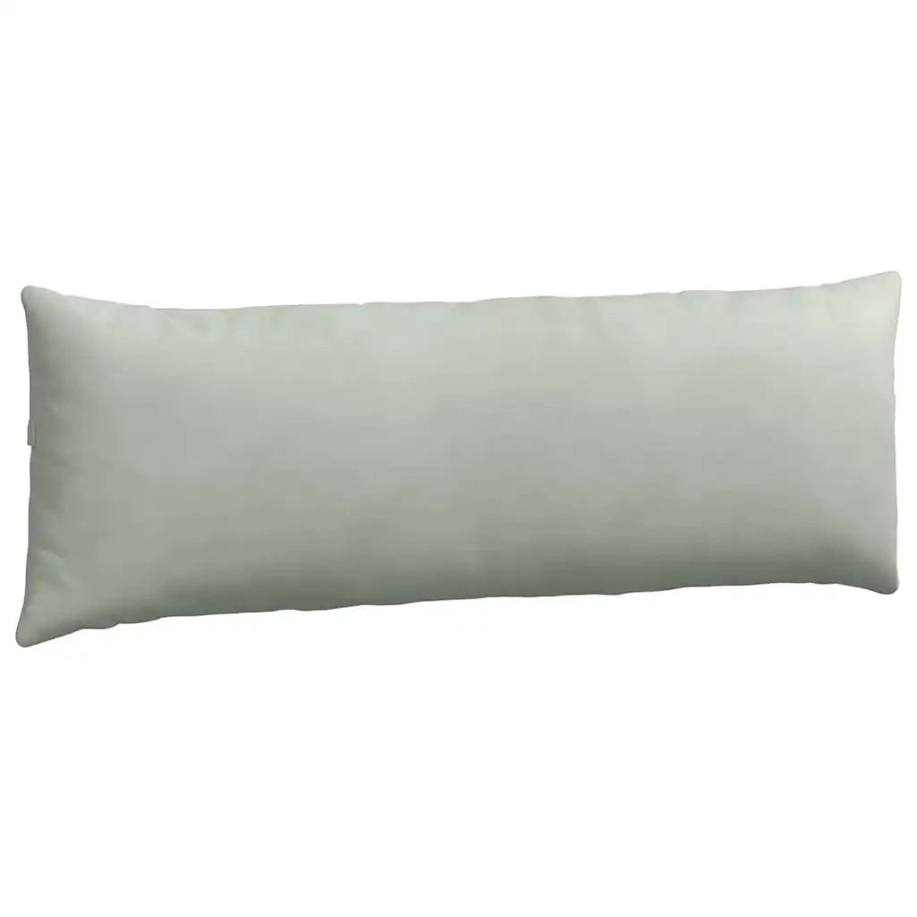 Cuscini da Divano 2 pcs Grigio chiaro 120 x 40 cm