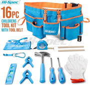 Set di attrezzi per il fai da te stesso in blu a 42 pezzi in valigetta con cerniera, chiave appeso e apripetalo miniaturizzato - attrezzi generali per riparazioni di fai da te