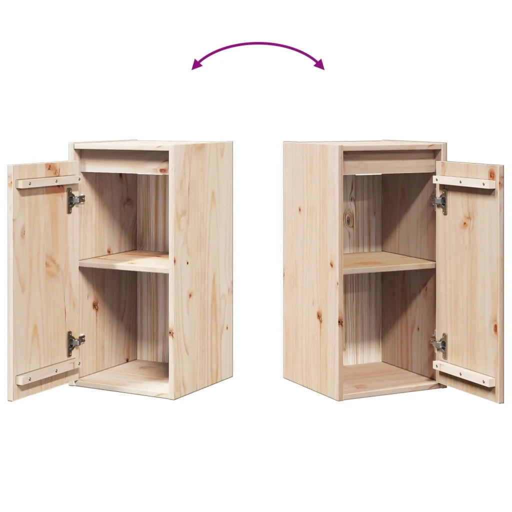Pensili 2 pz 30x30x60 cm in Legno Massello di Pino cod mxl 33442