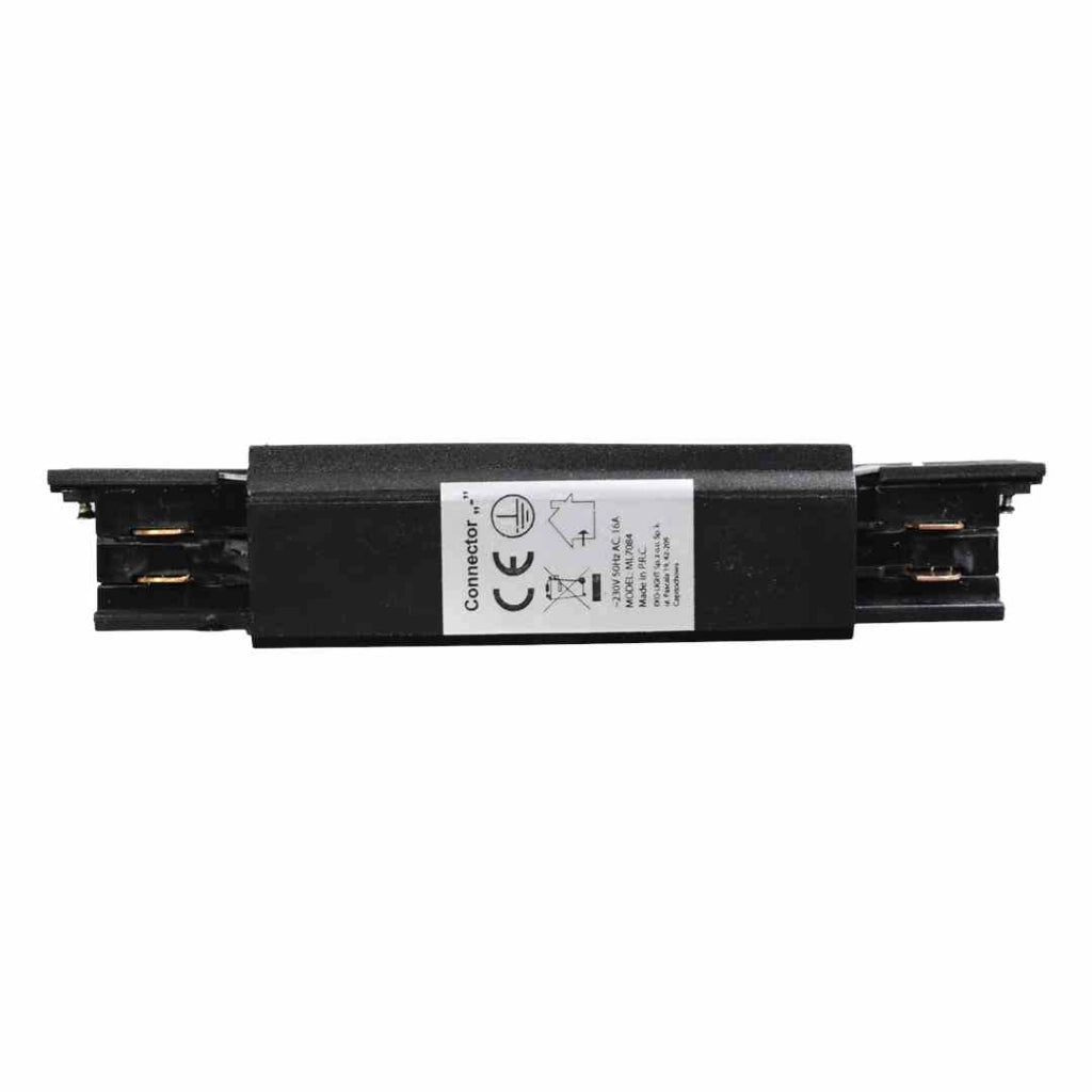Connettore per sistema a binario ML7084 nero Milagro