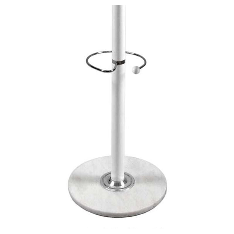 APPENDIABITI CON GANCI IN FERRO H176 CM BIANCO